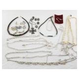 Variety of jewelry: vintage Surfer's Cross etc.