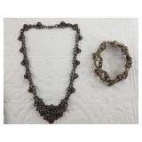 Two pieces of fashion jewelry