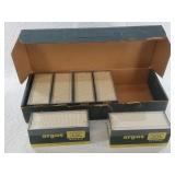 Argus slide magazines in box