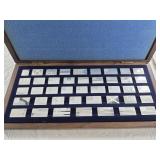 Sterling silver 'Flag of the US' silver bars from