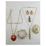 Assorted fashion jewelry: with a beautiful Black H