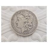 1883 Silver Morgan dollar