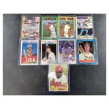Variety of MLB cards: 1998 Topps co-signers Eric H