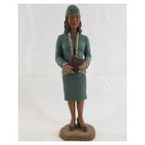 Resin figurine of Coretta Scott King 1993