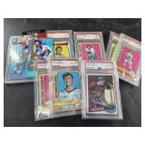 Variety of NHL cards: 2 signed cards, and variety