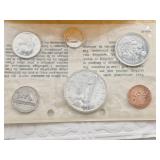 1965 Canadian silver proof coin set