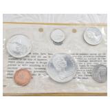 1965 Canadian silver proof coin set