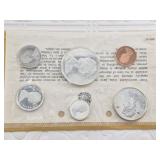 1965 Canadian silver proof coin set