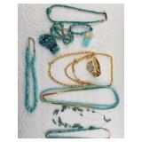 Lot of Turquoise themed jewelry