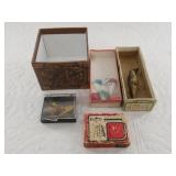 Selection of antique and vintage fishing lures