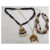 Variety of fashion jewelry