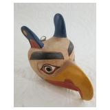 Wall hanging wood Tlingit style carving 4' tall