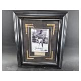 Mohammed Ali autographed photo with moving memorie