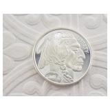 1 Troy oz. .999 fine silver round from Sunshine Mi