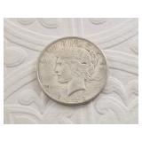 1922 S Silver Peace dollar