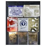 Collection of Gold sports cards: all baseball: Mic