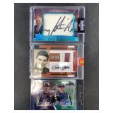 3 Signed cards: Kyle Busch, Terry McAuliffe cut ca