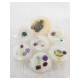 Nice variety of precious and semi-precious stones: