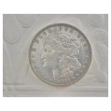 1921 D Morgan silver dollar
