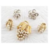 Variety of Trifari jewelry