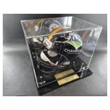 Signed helmet Pittsburg Steelers: Superbowl 43, si