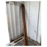 Koa wood plank 96in.x6in.x2in.