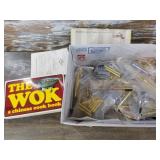 Large lot of wood turning project blanks: pens, cl