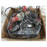 Box lot of electric tools, untested, mostly drills
