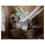 Gears and pieces for One Way lathe