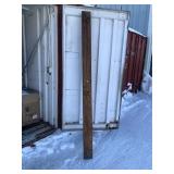 Koa wood plank 96in.x6in.x2in.