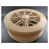 4 handmade spinning wheel sections NO SHIPPING