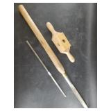Variety of wood turning tools NO SHIPPING