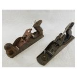 Lot of 2 hand planes, some parts needed: Bailey 5