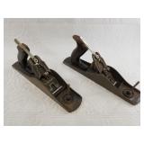 Lot of 2 hand planes, some parts needed: Bailey 5