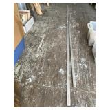 Aluminum strips approx 12ft. long