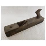 Antique block plane with cast iron frame, no blade
