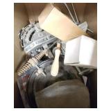 Assortment of woodworking tools