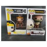 2 Assorted Funko Pop figurines