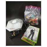 Several Xbox 360 games: Disney Infinity with 4 pad
