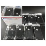 Box full of cell phone cases, appears to be all iP