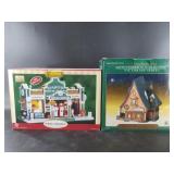 2 Collectable dioramas: Santa