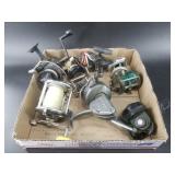 Variety of fishing reels