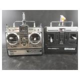 2 RC Controllers: Futaba FP-T6NLK channel 48, and