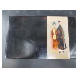 Beautiful hand made Japanese lacquered clip board