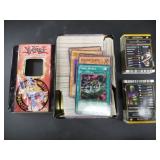 Lot with Yu-Gi-Oh trading cards and a collection o