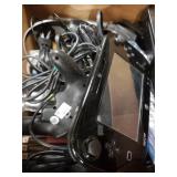 Variety of electronics: charging ports, games, cor