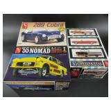 3 Vintage die cast toy cars