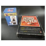 Propane lighter, no cannister and an old game of W