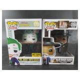 2 Assorted Funko Pop figurines