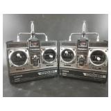 2 Futaba model FP-T4NL  2 stick 72MGHZ RC controll